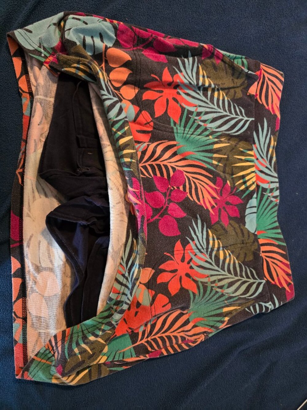 Colorful cotton skort